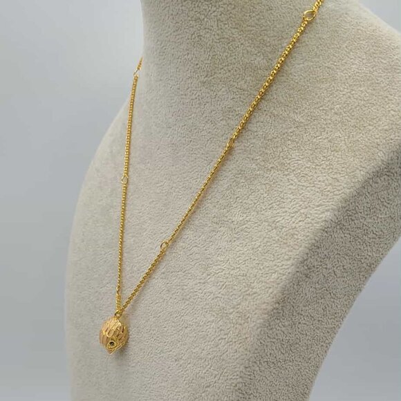 Pink Enamel Gold Tone Eagle Pendant Necklace NWT!  NEW! - Picture 8 of 9